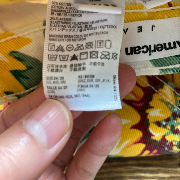 Iconic American Apparel sunflower shorts (size 24/25) - Picture 9 of 11